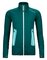 Bunda Ortovox W's Fleece Light Jacket Pacific Green