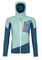 Bunda Ortovox W's Ladiz Hybrid Jacket Petrol Blue