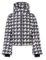 Lyžiarska bunda Perfect Moment Polar Flare Ski Jacket II Houndstooth Black/Snow White