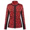 Zimná bunda Poivre Blanc Stretch Fleece Jacket Leopard Scarlet Red