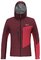 Bunda Salewa Sella 3l PTx Jacket Syrah Red