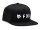 Šiltovka Fox Racing Absolute Mesh Snapback Black