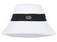 Klobúk Goldbergh Chapeau Bucket Hat White