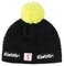 Zimná čiapka Eisbär Jamie Pompon MÜ Čierna/Žltá