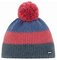Zimná čiapka Eisbär Star Pompon MÜ Sivá/Červená/Modrá