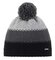 Zimná čiapka Eisbär Star Pompon MÜ SP Grey/Black