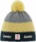 Zimná čiapka Eisbär Star kids Pompon Black/Yellow/Grey