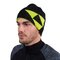Zimná čiapka Fischer Logo Reversible Beanie Black/Neon Yellow