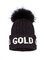 Čiapka Goldbergh Hodd Beanie Faux Fur Black