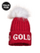 Čiapka Goldbergh Hodd Beanie Faux Pom Flame