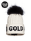 Čiapka Goldbergh Hodd Beanie Faux Pom White