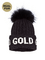 Čiapka Goldbergh Hodd Beanie Real Pom Black