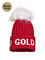 Čiapka Goldbergh Hodd Beanie Real Pom Flame