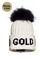 Čiapka Goldbergh Hodd Beanie Real Pom White