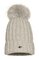 Čiapka Goldbergh UNA Beanie Real Racoon Fur Pearl