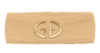 Čelenka Goldbergh Warmth Headband Caramello