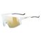 Cyklistické okuliare Uvex Skyryse White Matt/Mirror Gold