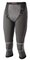 Dámske Funkčné legíny Mico 3/4 Tight Pants Silver Skin/Nero Melange