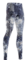Funkčné nohavice X-Bionic Energy Accumulator Wild Pants Tiedye X Black/X White