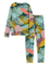 Funkčný set Burton Fleece Base Layer Set Oversized Tropical