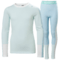 Funkčný set Helly Hansen JR Lifa Merino Midweight Light Cyan
