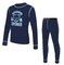 Detský funkčný set Sensor Double Face Set Tee LS + Underpants Youth Deep Blue Wild
