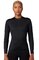 Funkčné tričko Fox Racing Tecbase Fire Long Sleeve Shirt W Black