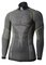 Funkčné tričko Mico Long Sleeve R Neck Silver Skin/Nero Melange