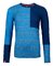 Funkčné tričko Ortovox W's 185 Rock'n'Wool Long Sleeve Sky Blue
