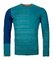 Funkčné tričko Ortovox 185 Rock'n'Wool Long Sleeve Pacific Green