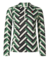 Funkčné tričko Perfect Moment 1/4 Zip Base Layer Top Waffle Print/Green