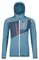 Mikina Ortovox W's Fleece Grid Hoody Light Blue