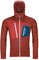 Pánska mikina Ortovox Fleece Grid Hoody M Clay Orange