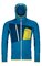 Pánska mikina Ortovox Fleece Grid Hoody Heritage Blue