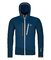 Mikina Ortovox Fleece Grid Hoody Men's Deep Ocean