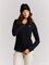 Mikina Protest PRTSavoy 1/4 Zip True Black