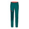 Dámske nohavice Ortovox W's Brenta Pants Pacific Green