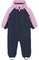 Detský overal Color Kids Coverall Colorblock & Solid Lilac Chiffon