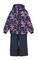 Detský overal Color Kids Ski Set AOP Pink Glo