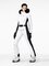 Overal Goldbergh Parry Ski Suit Faux Border Snow White