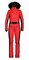 Zimný overal Goldbergh Parry Jumpsuit Faux Fur Flame