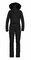 Zimný overal Goldbergh Parry Jumpsuit Real Fur Black