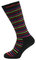Lyžiarske ponožky Blizzard Viva Allround Black/Rainbow Stripes