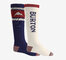 Ponožky Burton Weekend Midweight Sock 2-Pack Mood Indigo