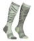 Lyžiarske ponožky Ortovox Ski Tour Long Socks W Green Acid