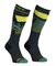 Lyžiarske ponožky Ortovox Freeride Long Socks Cozy Black Steel