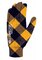 Rukavice Crazy Idea Gloves Touch Woman Check