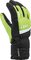 Detské rukavice Leki Max Junior Black/Lime/White