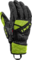 Lyžiarske rukavice Leki WCR Venom DH 3D Black/Ice Lemon