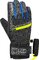 Lyžiarske rukavice Reusch Leo R-TEX® XT Black Melange/Safety Yellow/Brilliant Blue